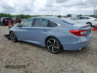 2021 Honda Accord Sport with VIN 1HGCV2F30MA029866, listed as a Copart auction lot 58736855 with 28,216 mi miles and Salvage title. Bid and sale history available at DreamBid. Image 2.