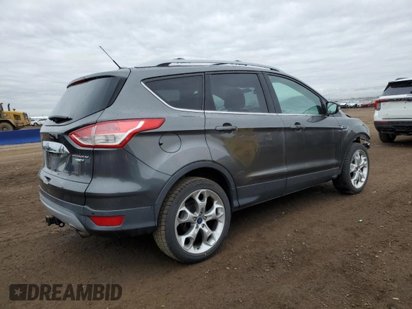 2015 Ford Escape Titanium with VIN 1FMCU9J90FUA08275, listed as a Copart auction lot 52431655 with 141,562 mi miles and Salvage Title. Bid and sale history available at carsss.com. Image 3.
