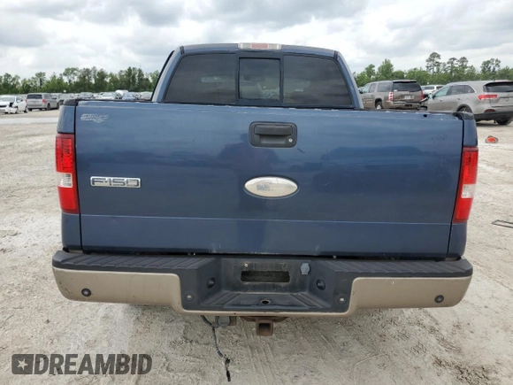 2006 Ford F-150 XLT z VIN 1FTPW12V56KD38602, wystawiony jako Copart lot #54866565 z przebiegiem 226 147 mil mil oraz Szkoda całkowita • Salvage title. Historia ofert i sprzedaży dostępna na DreamBid. Obrazek 6.
