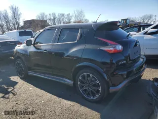 2015 Nissan Juke S with VIN JN8AF5MRXFT511297, listed as a Copart auction lot 81925154 with 100,288 mi miles and Salvage Title. Bid and sale history available at carsss.com. Image 2.