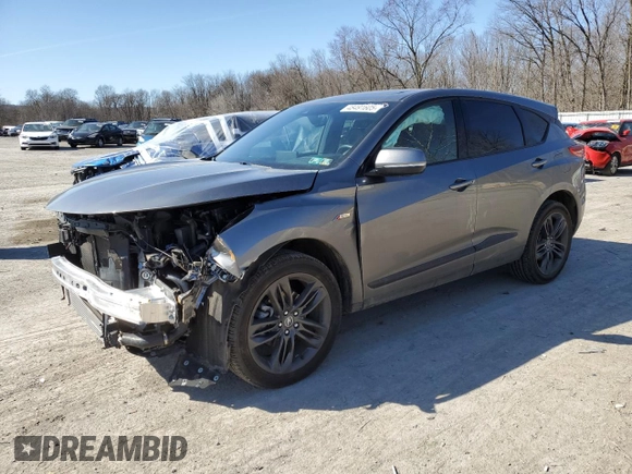 2024 Acura RDX w/A-Spec Package z VIN 5J8TC2H68RL001130, wystawiony jako Copart lot #48491605 z przebiegiem 11 356 mil mil oraz Szkoda całkowita • Salvage title. Historia ofert i sprzedaży dostępna na DreamBid. Obrazek 1.