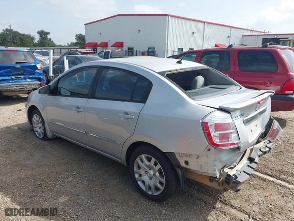 2011 Nissan Sentra 2.0 SR with VIN 3N1AB6AP4BL638841, listed as a IAAI auction lot 39990093 with 97,647 mi miles. Bid and sale history available at carsss.com. Image 3.