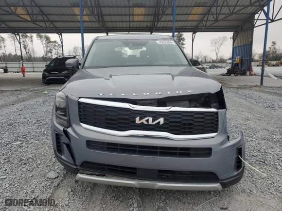 2022 Kia Telluride LX with VIN 5XYP2DHC6NG236765, listed as a Copart auction lot 86859404 with 80,628 mi miles and Salvage Title. Bid and sale history available at carsss.com. Image 5.