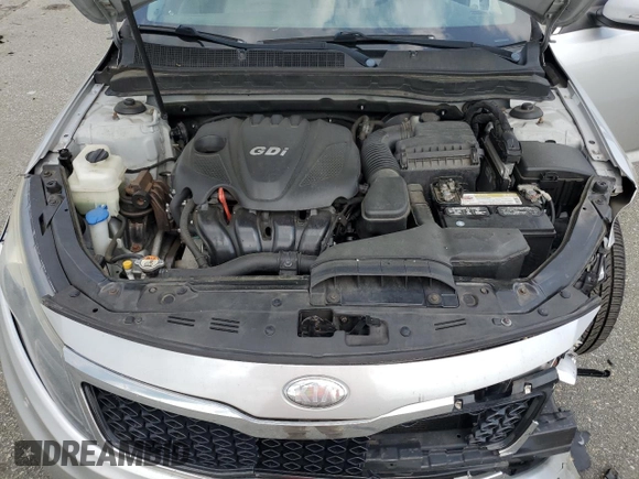 2013 Kia Optima EX z VIN 5XXGN4A79DG217554, wystawiony jako Copart lot #59667065 z przebiegiem 102 482 mil mil oraz Szkoda całkowita • Salvage title. Historia ofert i sprzedaży dostępna na DreamBid. Obrazek 11.