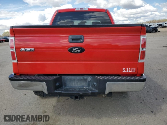 2014 Ford F-150 XL with VIN 1FTFW1EF9EKE57512, listed as a Copart auction lot 51304995 with 152,456 mi miles and Salvage Title. Bid and sale history available at carsss.com. Image 6.