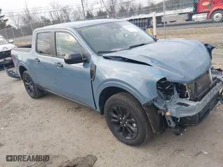 2024 Ford Maverick XLT with VIN 3FTTW8J96RRA05949, listed as a IAAI auction lot 41520687 with 24,389 mi miles. Bid and sale history available at carsss.com. Image 1.