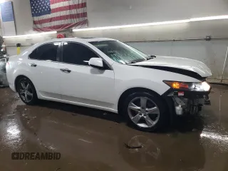 2014 Acura TSX with VIN JH4CU2F46EC000077, listed as a Copart auction lot 45872595 with 121,884 mi miles and Salvage title. Bid and sale history available at DreamBid. Image 4.