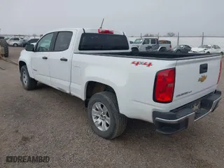 2018 Chevrolet Colorado 4WD Work Truck with VIN 1GCGTBEN7J1201122, listed as a IAAI auction lot 41865799 with 127,104 mi miles. Bid and sale history available at carsss.com. Image 3.