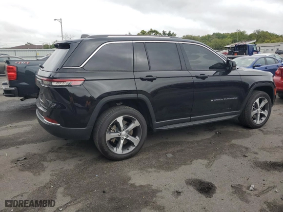 2023 Jeep Grand Cherokee 4xe with VIN 1C4RJYB62P8774637, listed as a Copart auction lot 71687344 with NaN miles and Salvage Title. Bid and sale history available at carsss.com. Image 3.