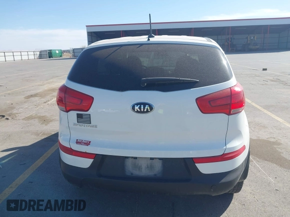 2015 Kia Sportage LX with VIN KNDPBCAC8F7690843, listed as a IAAI auction lot 41813154 with 124,885 mi miles and . Bid and sale history available at carsss.com. Image 16.