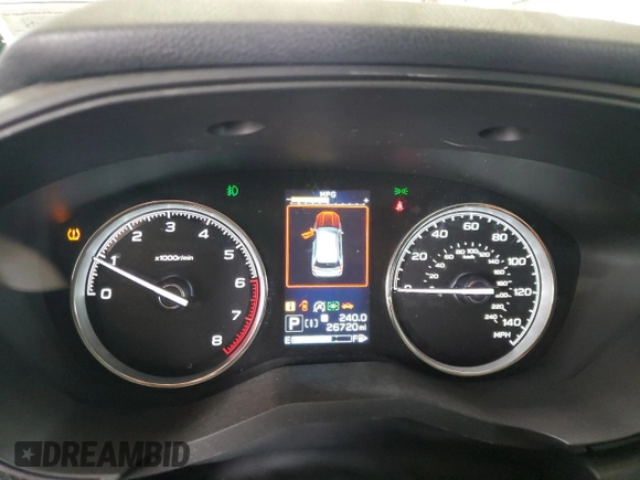 2021 Subaru Forester Touring with VIN JF2SKAXC8MH461092, listed as a Copart auction lot 63675875 with 26,720 mi miles and Salvage title. Bid and sale history available at DreamBid. Image 9.