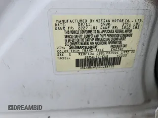 2011 Nissan Sentra S z VIN 3N1AB6AP2BL688735, wystawiony jako Copart lot #61795085 z przebiegiem 83 741 mil mil oraz Czysty tytuł • Clean title. Historia ofert i sprzedaży dostępna na DreamBid. Obrazek 12.