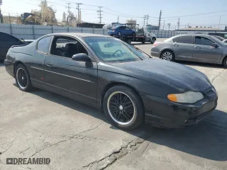 2003 Chevrolet Monte Carlo SS with VIN 2G1WX15K939452831, listed as a Copart auction lot 70667864 with 223,704 mi miles and Salvage Title. Bid and sale history available at carsss.com. Image 4.