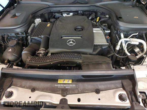 2017 Mercedes-Benz GLC with VIN WDC0G4JB4HF141109, listed as a Copart auction lot 61397772 with 44,392 mi miles. Bid and sale history available at carsss.com. Image 7.