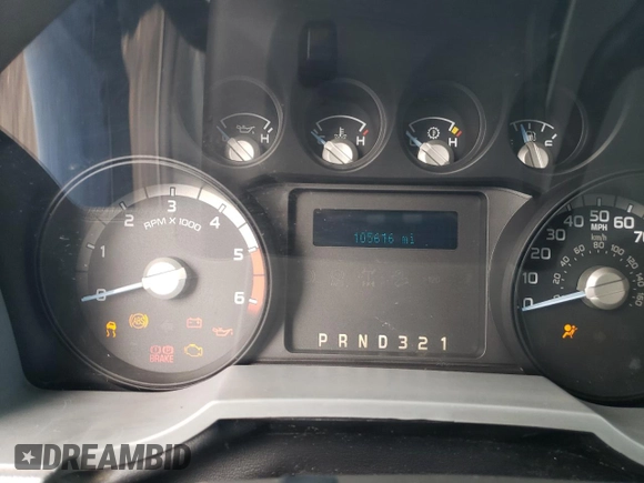 2014 Ford F-550 XL с VIN 1FDUF5GY4EEA61611, выставлен на аукционе Copart как лот 73705444 с пробегом 105 616 миль миль и Чистый • Clean title. История ставок и продаж доступна на DreamBid. Изображение 9.