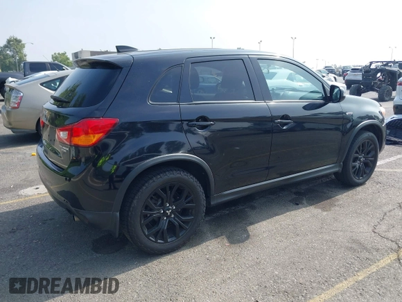 2017 Mitsubishi Outlander ES with VIN JA4AP3AU1HZ043170, listed as a IAAI auction lot 42474201 with 104,712 mi miles and . Bid and sale history available at DreamBid. Image 4.