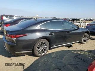 2018 Lexus LS z VIN JTHBYLFF2J5000342, wystawiony jako Copart lot #87950115 z przebiegiem 61 123 mil mil oraz Szkoda całkowita • Salvage title. Historia ofert i sprzedaży dostępna na DreamBid. Obrazek 3.