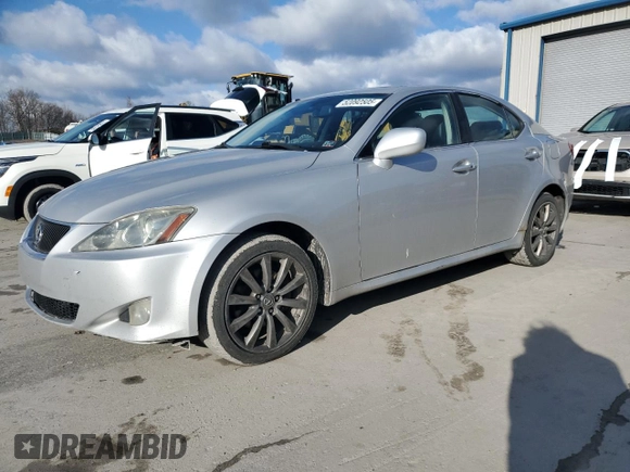 2006 Lexus IS 250 z VIN JTHCK262065003907, wystawiony jako Copart lot #52092505 z przebiegiem 234 529 mil mil oraz Szkoda całkowita • Salvage title. Historia ofert i sprzedaży dostępna na DreamBid. Obrazek 1.