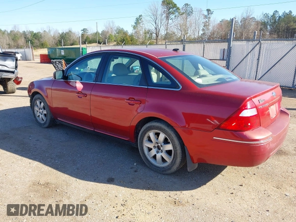 2007 Ford Five Hundred SEL z VIN 1FAHP24117G136626, wystawiony jako IAAI lot #41752547 z przebiegiem 157 924 mil mil oraz . Historia ofert i sprzedaży dostępna na DreamBid. Obrazek 3.
