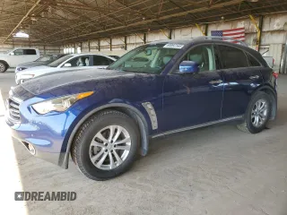 2013 Infiniti FX with VIN JN8CS1MW8DM173151, listed as a Copart auction lot 60092365 with 197,589 mi miles and Salvage title. Bid and sale history available at DreamBid. Image 1.