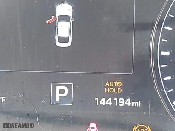 2015 Hyundai Genesis 3.8L with VIN KMHGN4JEXFU042724, listed as a IAAI auction lot 41995113 with 144,194 mi miles. Bid and sale history available at carsss.com. Image 15.