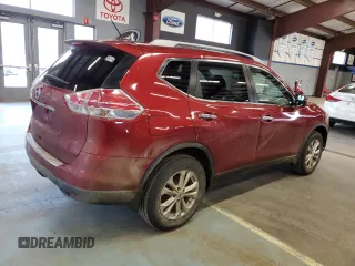 2014 Nissan Rogue SL with VIN 5N1AT2MVXEC785836, listed as a Copart auction lot 87171264 with 106,492 mi miles and Salvage Title. Bid and sale history available at carsss.com. Image 3.