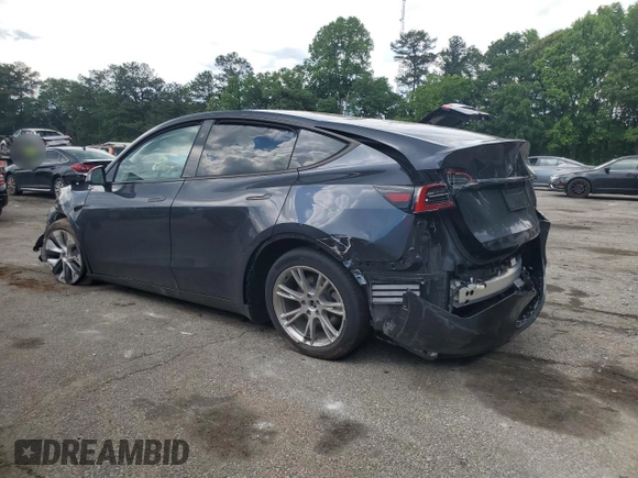 2024 Tesla Model Y Long Range с VIN 7SAYGDEE7RA271520, выставлен на аукционе Copart как лот 56526025 с пробегом 28 745 миль миль и Списание • Salvage title. История ставок и продаж доступна на DreamBid. Изображение 2.