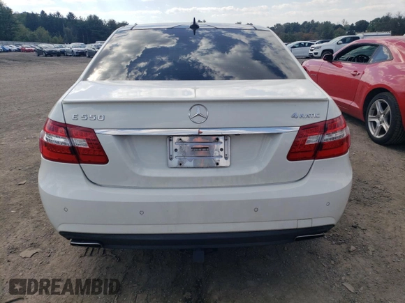 2011 Mercedes-Benz E 550 Luxury with VIN WDDHF9AB3BA444871, listed as a Copart auction lot 74978934 with 186,659 mi miles and Salvage title. Bid and sale history available at DreamBid. Image 6.