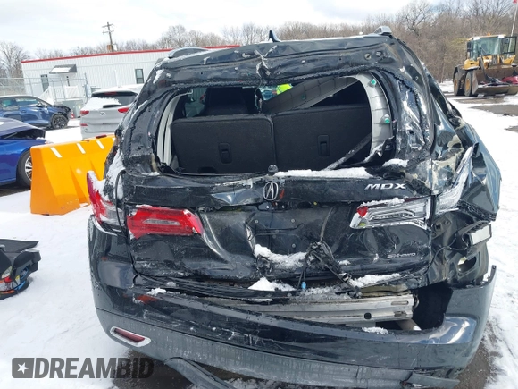 2014 Acura MDX Tech Pkg with VIN 5FRYD4H49EB010409, listed as a IAAI auction lot 41344123 with 118,066 mi miles. Bid and sale history available at carsss.com. Image 16.