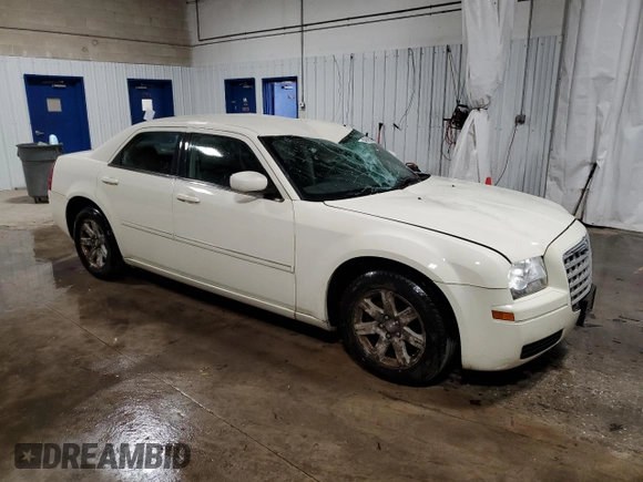 2007 Chrysler 300 with VIN 2C3LA43R87H889376, listed as a Copart auction lot 46606395 with 87,473 mi miles and Salvage Title. Bid and sale history available at carsss.com. Image 4.