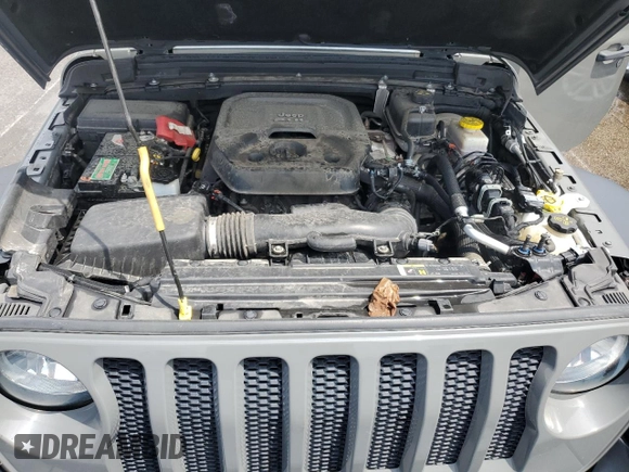 2020 Jeep Wrangler Unlimited Sport S z VIN 1C4HJXDN5LW155501, wystawiony jako Copart lot #63217835 z przebiegiem 80 662 mil mil oraz Czysty tytuł • Clean title. Historia ofert i sprzedaży dostępna na DreamBid. Obrazek 12.