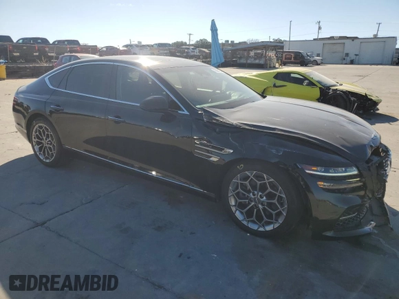 2021 Genesis G80 2.5T z VIN KMTGB4SC3MU045523, wystawiony jako Copart lot #76664754 z przebiegiem 41 514 mil mil oraz Szkoda całkowita • Salvage title. Historia ofert i sprzedaży dostępna na DreamBid. Obrazek 4.