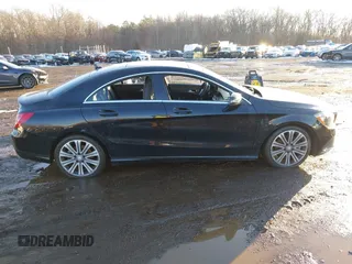 2017 Mercedes-Benz CLA with VIN WDDSJ4EB9HN455067, listed as a IAAI auction lot 41188890 with 1 mi miles. Bid and sale history available at carsss.com. Image 13.