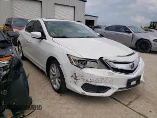 2017 Acura ILX Premium with VIN 19UDE2F76HA012311, listed as a Copart auction lot 58770375 with Not provided miles and Salvage title. Bid and sale history available at DreamBid. Image 4.