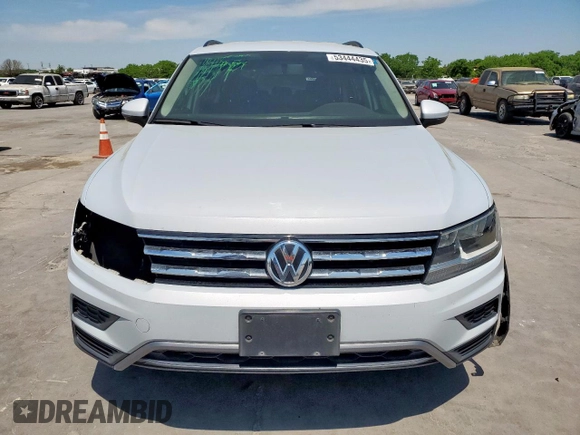2019 Volkswagen Tiguan S with VIN 3VV1B7AX4KM030221, listed as a Copart auction lot 53444435 with 55,512 mi miles and Salvage title. Bid and sale history available at DreamBid. Image 5.
