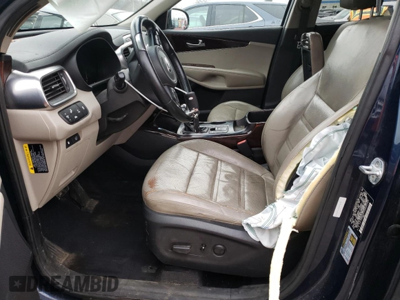 2018 Kia Sorento EX with VIN 5XYPH4A57JG420147, listed as a Copart auction lot 44851075 with 117,185 mi miles and Non repairable. Bid and sale history available at DreamBid. Image 7.