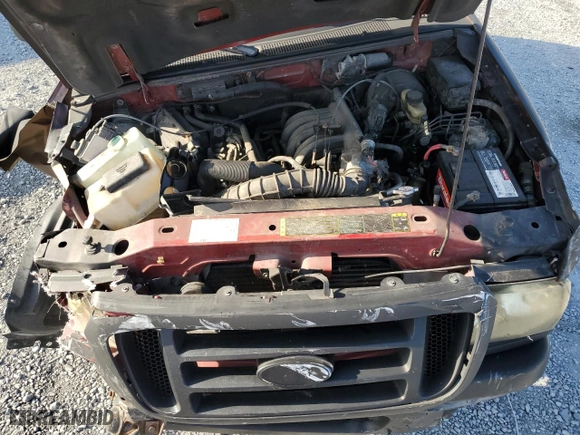 2004 Ford Ranger XL with VIN 1FTYR14U14PB15344, listed as a Copart auction lot 52454895 with 107,727 mi miles and Non Repairable. Bid and sale history available at carsss.com. Image 11.