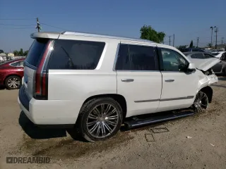 2018 Cadillac Escalade Premium Luxury with VIN 1GYS4CKJ6JR357050, listed as a Copart auction lot 62124974 with 85,825 mi miles and Salvage Title. Bid and sale history available at carsss.com. Image 3.