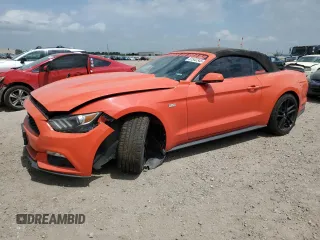2016 Ford Mustang EcoBoost Premium z VIN 1FATP8UH5G5227131, wystawiony jako Copart lot #51542345 z przebiegiem 105 840 mil mil oraz Szkoda całkowita • Salvage title. Historia ofert i sprzedaży dostępna na DreamBid. Obrazek 1.