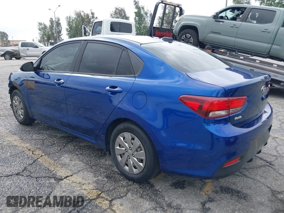 2020 Kia Rio LX with VIN 3KPA24AD4LE258976, listed as a IAAI auction lot 42072327 with 43,553 mi miles and . Bid and sale history available at DreamBid. Image 3.