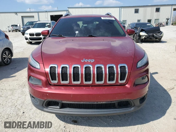 2014 Jeep Cherokee Altitude with VIN 1C4PJMCB0EW230724, listed as a Copart auction lot 49576945 with 133,392 mi miles and Salvage Title. Bid and sale history available at carsss.com. Image 5.