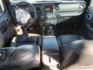 2021 Jeep Gladiator High Altitude with VIN 1C6HJTFG4ML621484, listed as a Copart auction lot 46642035 with 75,272 mi miles and Salvage Title. Bid and sale history available at carsss.com. Image 8.