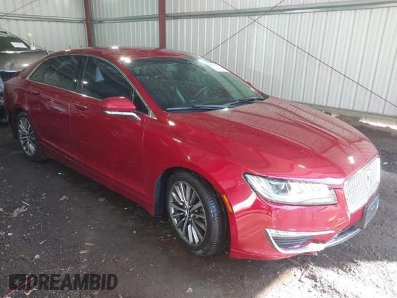 2019 Lincoln MKZ Standard with VIN 3LN6L5A90KR618073, listed as a IAAI auction lot 41819968 with 66,256 mi miles. Bid and sale history available at carsss.com. Image 1.
