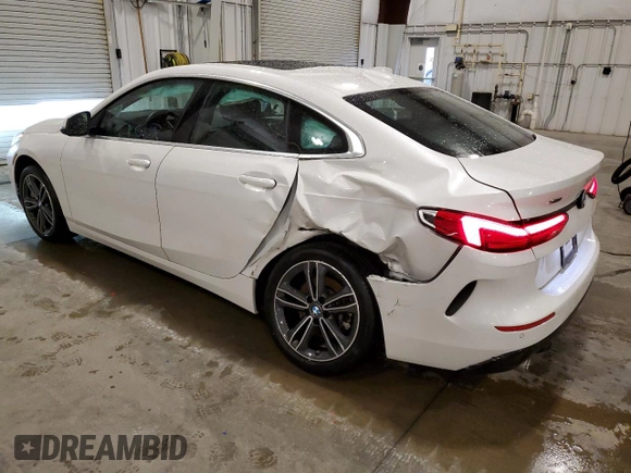 2024 BMW 2 Series 228i xDrive with VIN WBA73AK05R7R50087, listed as a Copart auction lot 60918395 with 14,125 mi miles and Salvage title. Bid and sale history available at DreamBid. Image 2.