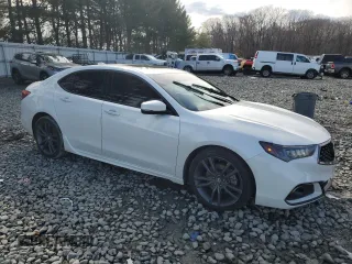 2019 Acura TLX w/A-Spec Pkg with VIN 19UUB2F6XKA003764, listed as a Copart auction lot 44175755 with 78,175 mi miles and Salvage Title. Bid and sale history available at carsss.com. Image 4.