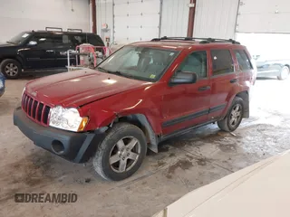 2005 Jeep Grand Cherokee Laredo с VIN 1J4GR48K75C630504, выставлен на аукционе IAAI как лот 42622144 с пробегом 162 912 миль миль и . История ставок и продаж доступна на DreamBid. Изображение 2.