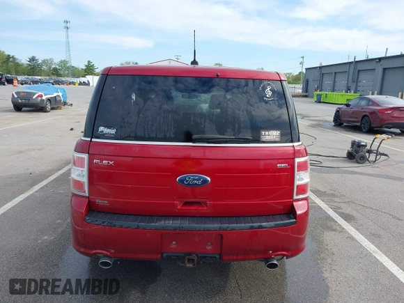 2014 Ford Flex SEL z VIN 2FMGK5C82EBD23183, wystawiony jako IAAI lot #42223191 z przebiegiem 221 048 mil mil oraz . Historia ofert i sprzedaży dostępna na DreamBid. Obrazek 16.