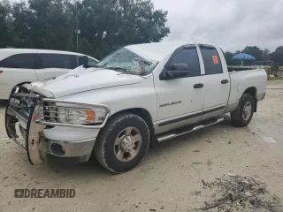 2005 Dodge Ram 2500 SLT with VIN 3D7KR28C35G851792, listed as a Copart auction lot 73366894 with 213,188 mi miles and Salvage Title. Bid and sale history available at carsss.com. Image 1.