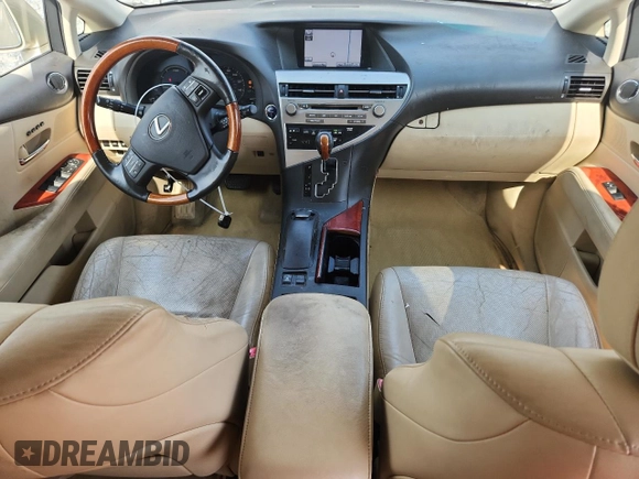 2011 Lexus RX 450h with VIN JTJZB1BA5B2404963, listed as a Copart auction lot 55560515 with 152,089 mi miles and Salvage title. Bid and sale history available at DreamBid. Image 8.