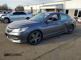 2016 Honda Accord Sport with VIN 1HGCR2F50GA040425, listed as a Copart auction lot 51067815 with 124,461 mi miles and Salvage Title. Bid and sale history available at DreamBid. Image 1.